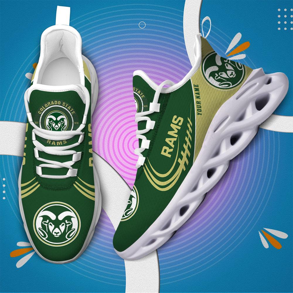 Ideafootwear Colorado State Rams Max Soul Shoes Sneakers For Men And Women