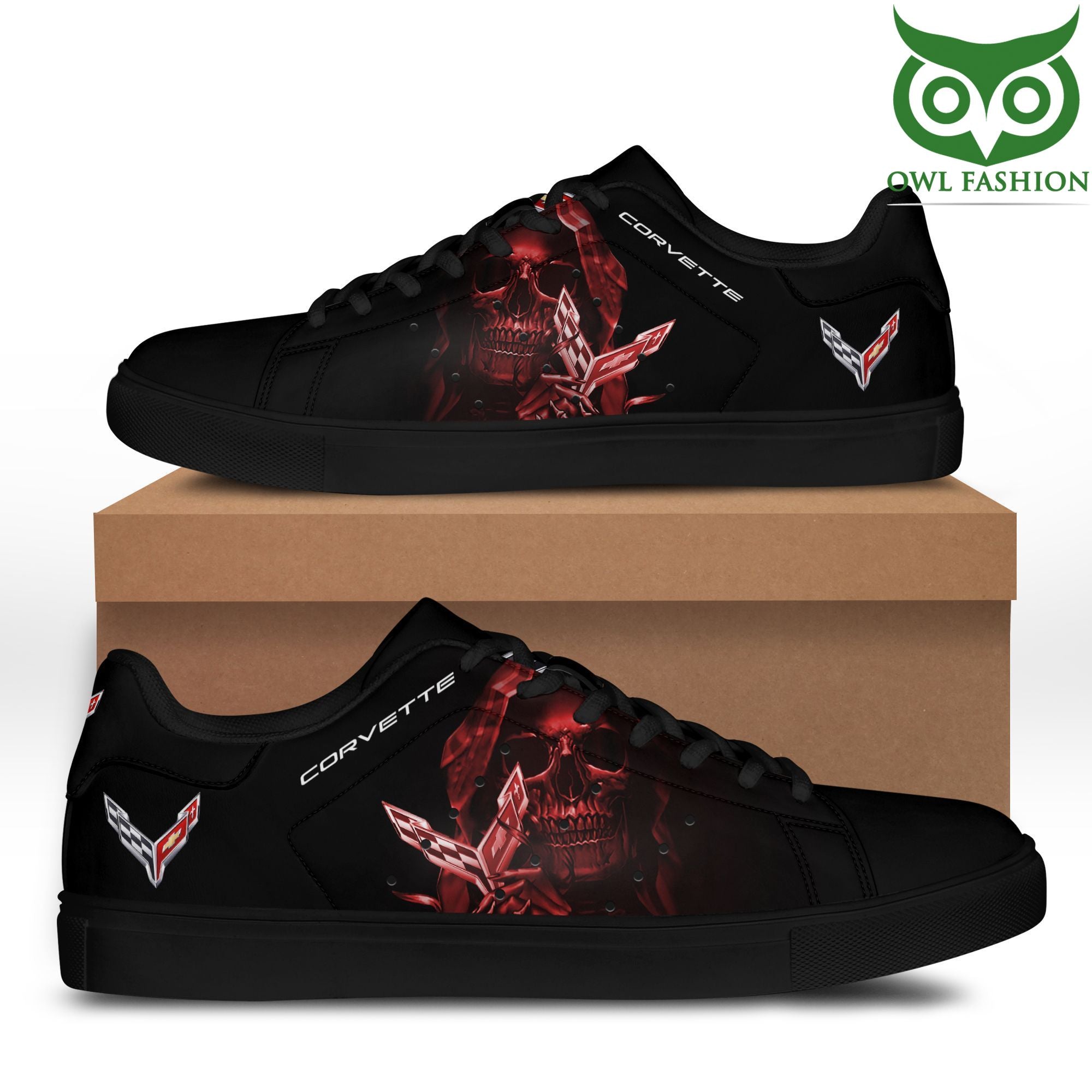 Ideafootwear Corvette Skate Stan Shoes Sneakes For Men And Women
