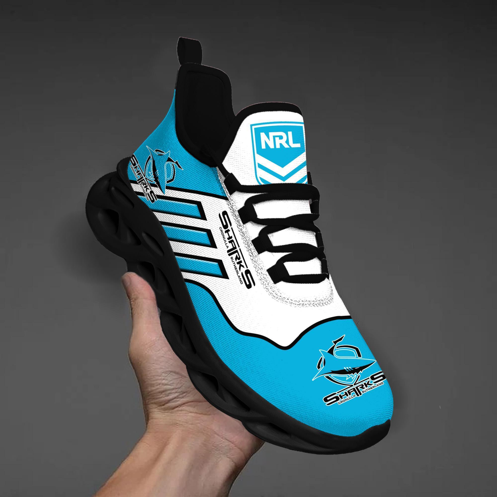 Ideafootwear Cronulla Sharks Max Soul Shoes Sneakers For Men And Women