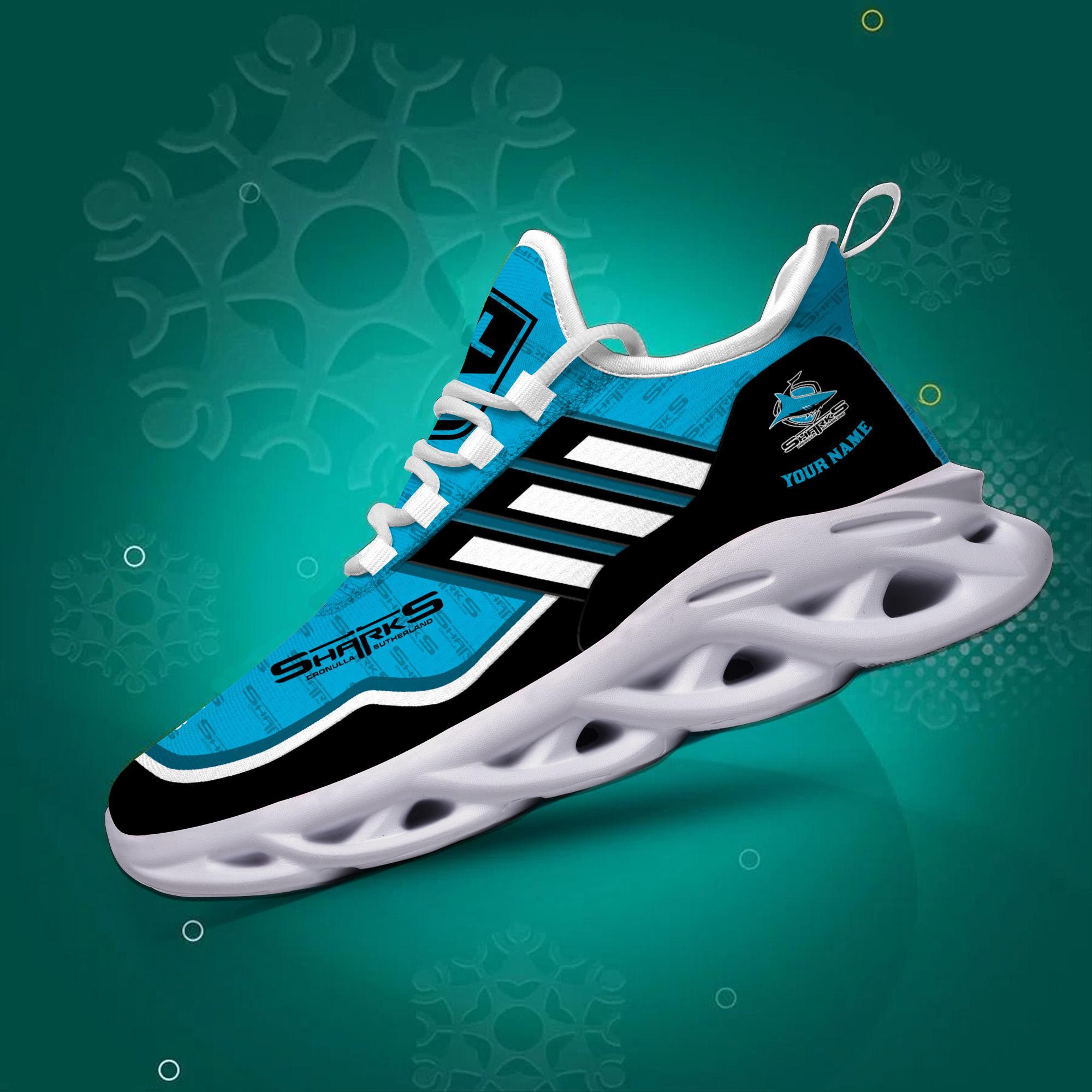 Ideafootwear Cronulla Sharks Max Soul Shoes Sneakers For Men And Women