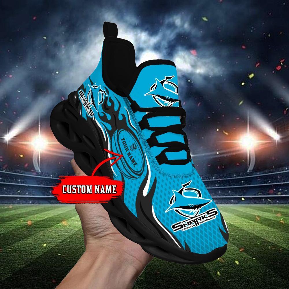 Ideafootwear Cronulla Sharks Max Soul Shoes Sneakers For Men And Women