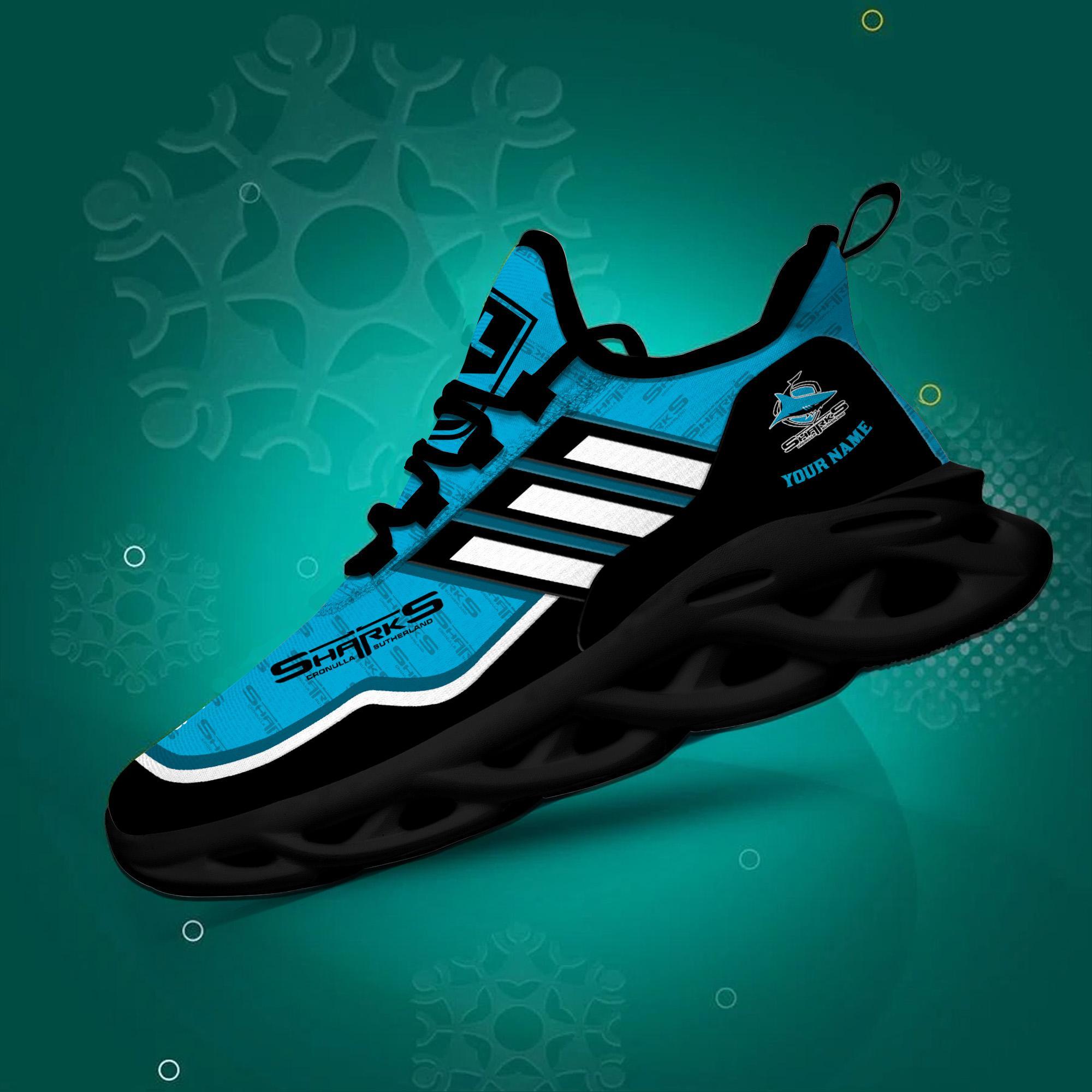 Ideafootwear Cronulla Sharks Max Soul Shoes Sneakers For Men And Women