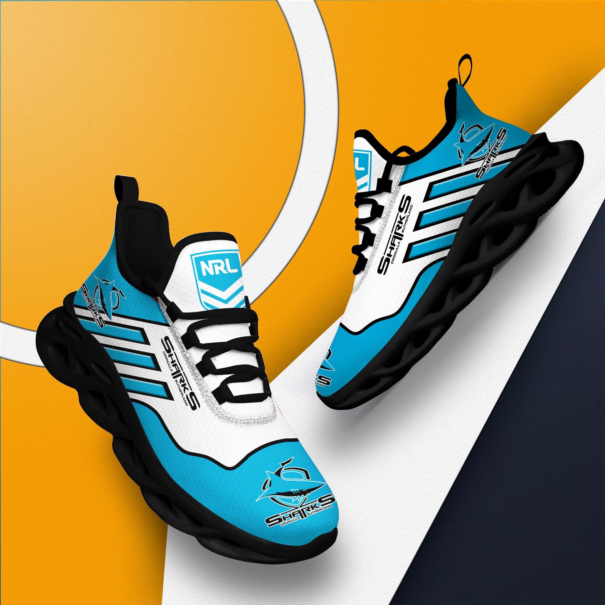 Ideafootwear Cronulla Sharks Max Soul Shoes Sneakers For Men And Women