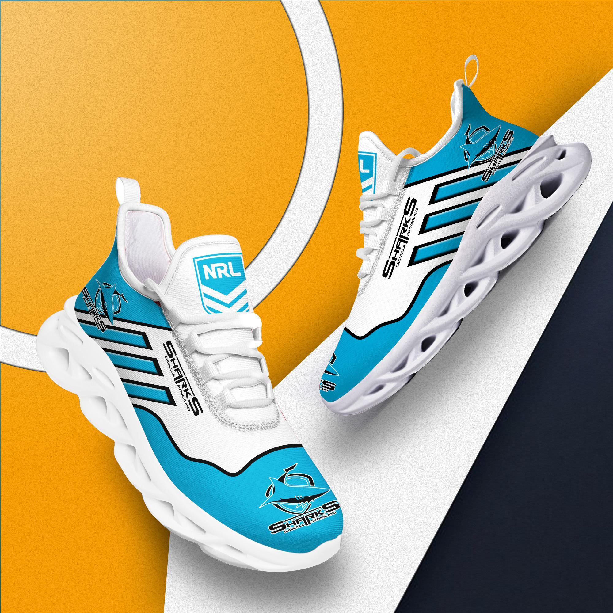 Ideafootwear Cronulla Sharks Max Soul Shoes Sneakers For Men And Women