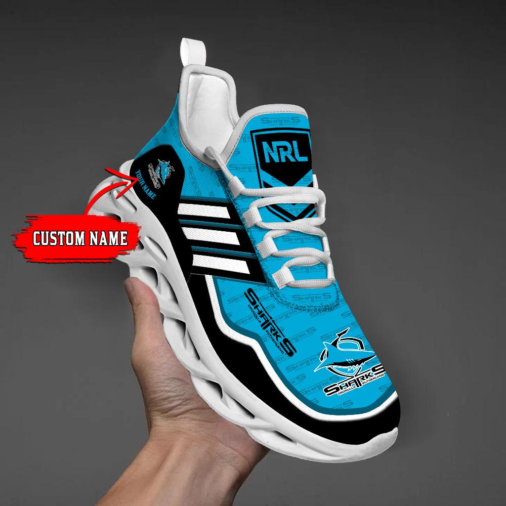 Ideafootwear Cronulla Sharks Max Soul Shoes Sneakers For Men And Women