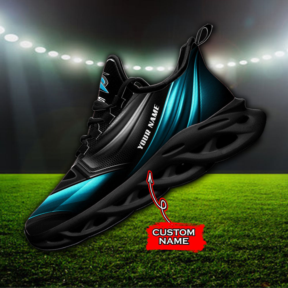 Ideafootwear Cronulla-Sutherland Sharks NRL Max Soul Shoes Sneakers For Men And Women