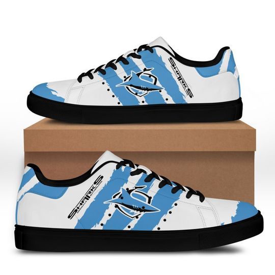 Ideafootwear Cronulla-Sutherland Sharks Skate Stan Shoes Sneakes For Men And Women