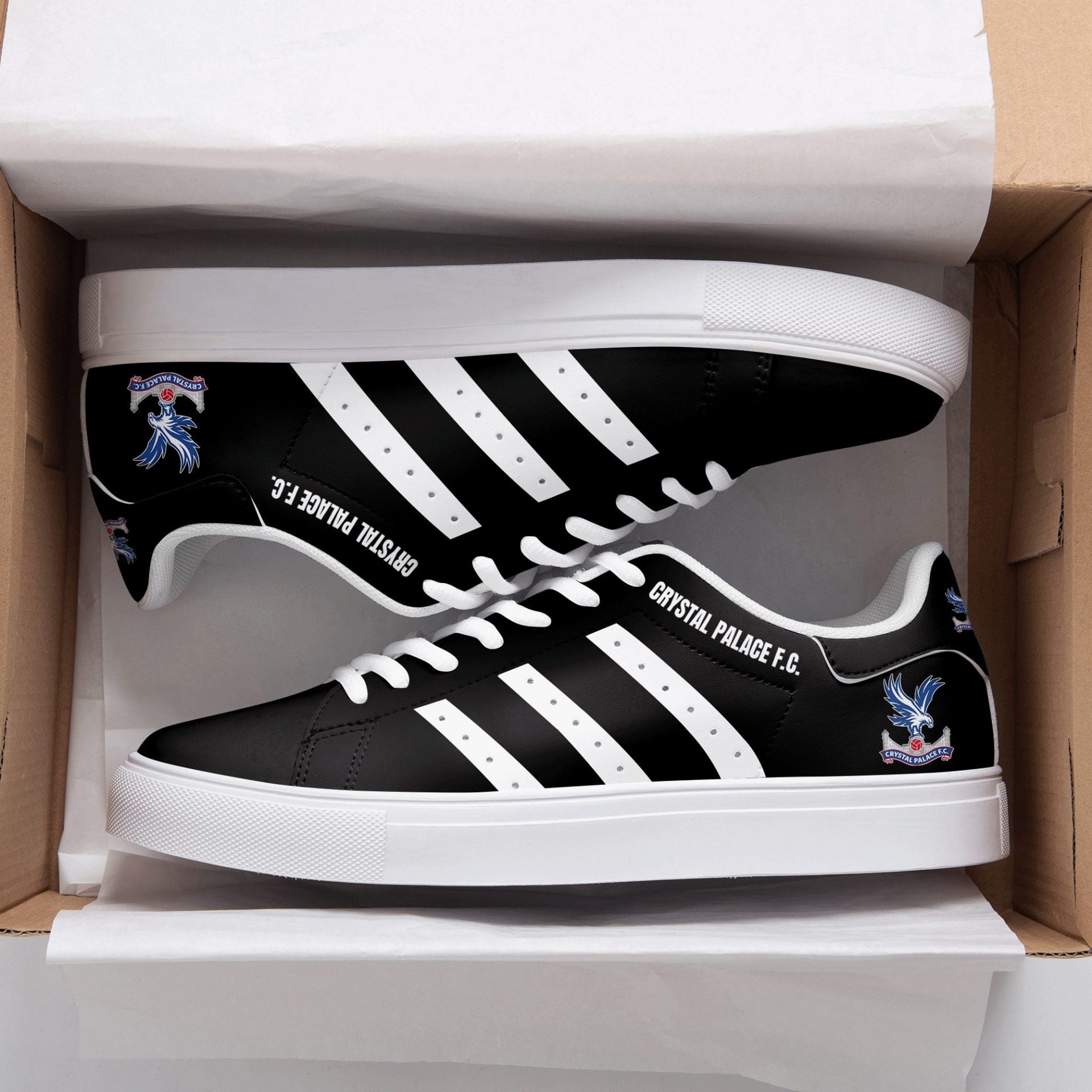 Ideafootwear Crystal Palace FC Skate Stan Shoes Sneakes For Men And Women