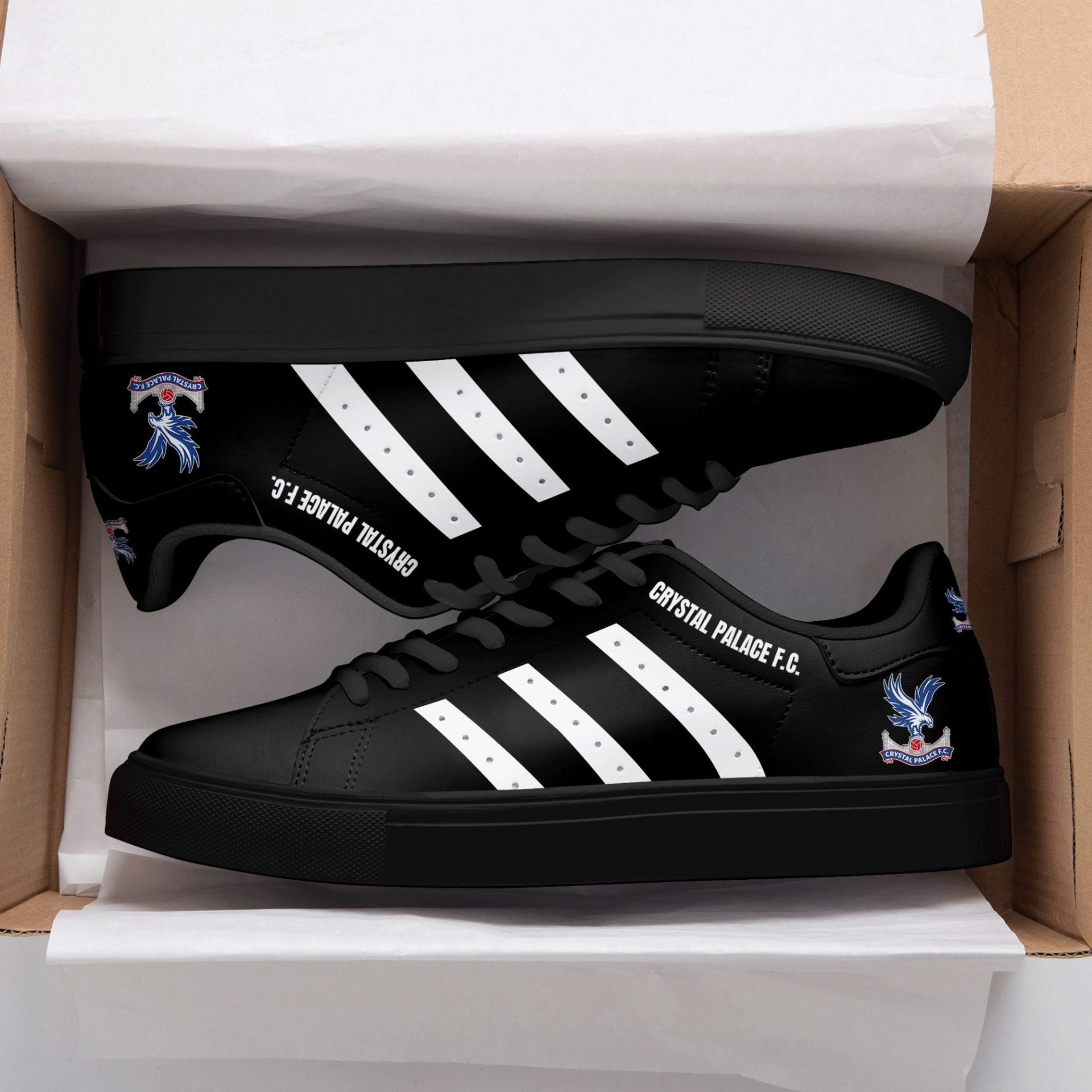 Ideafootwear Crystal Palace FC Skate Stan Shoes Sneakes For Men And Women