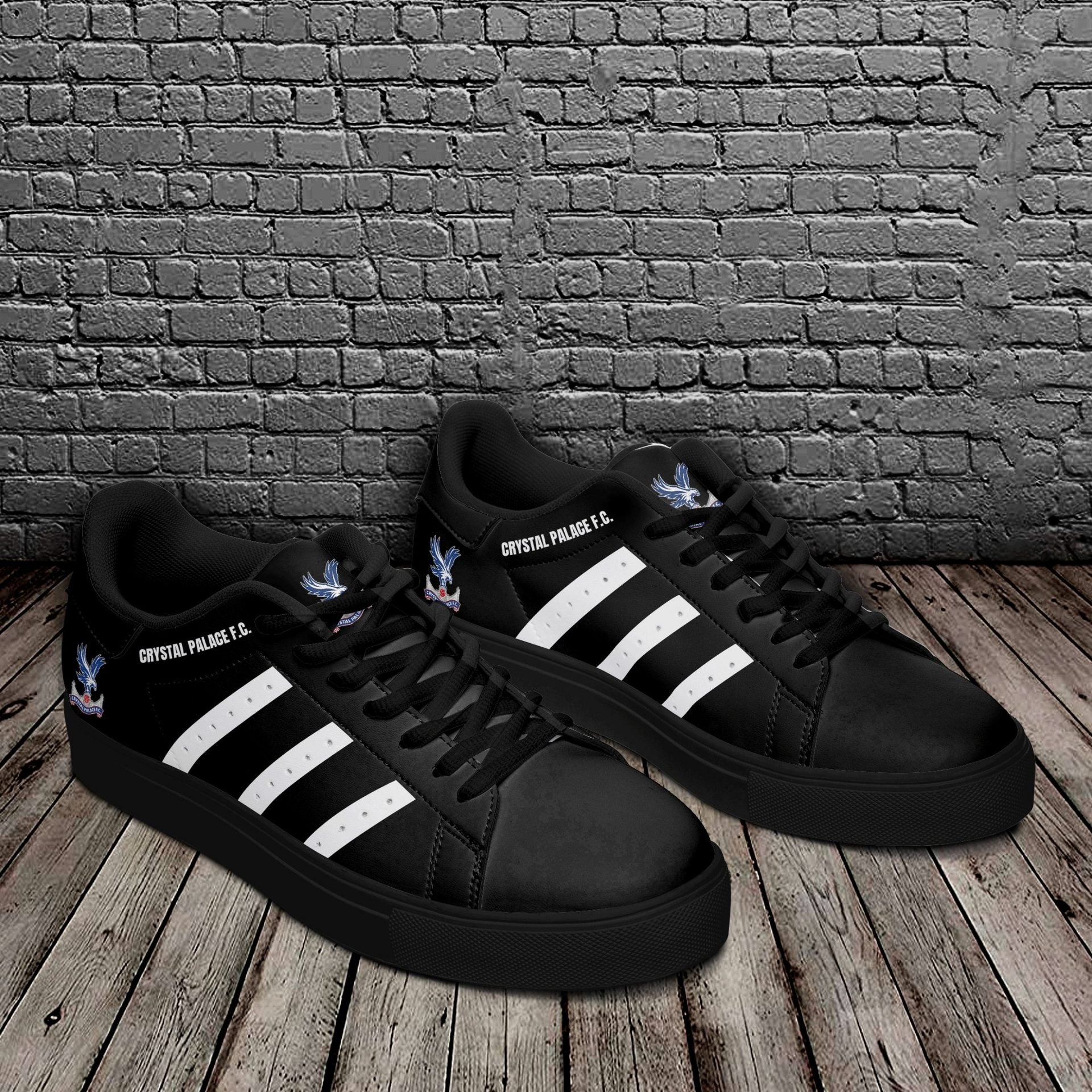 Ideafootwear Crystal Palace FC Skate Stan Shoes Sneakes For Men And Women