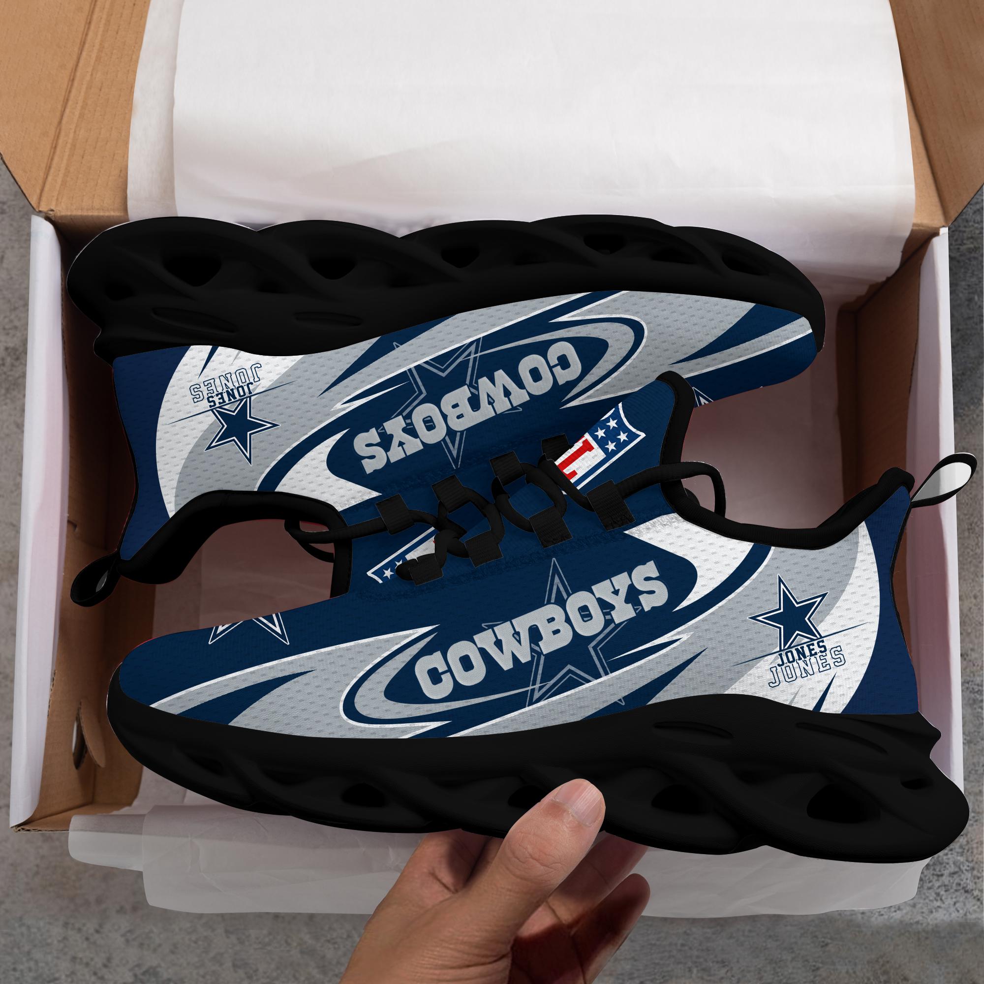 Ideafootwear Dallas Cowboys Max Soul Shoes Sneakers For Men And Women