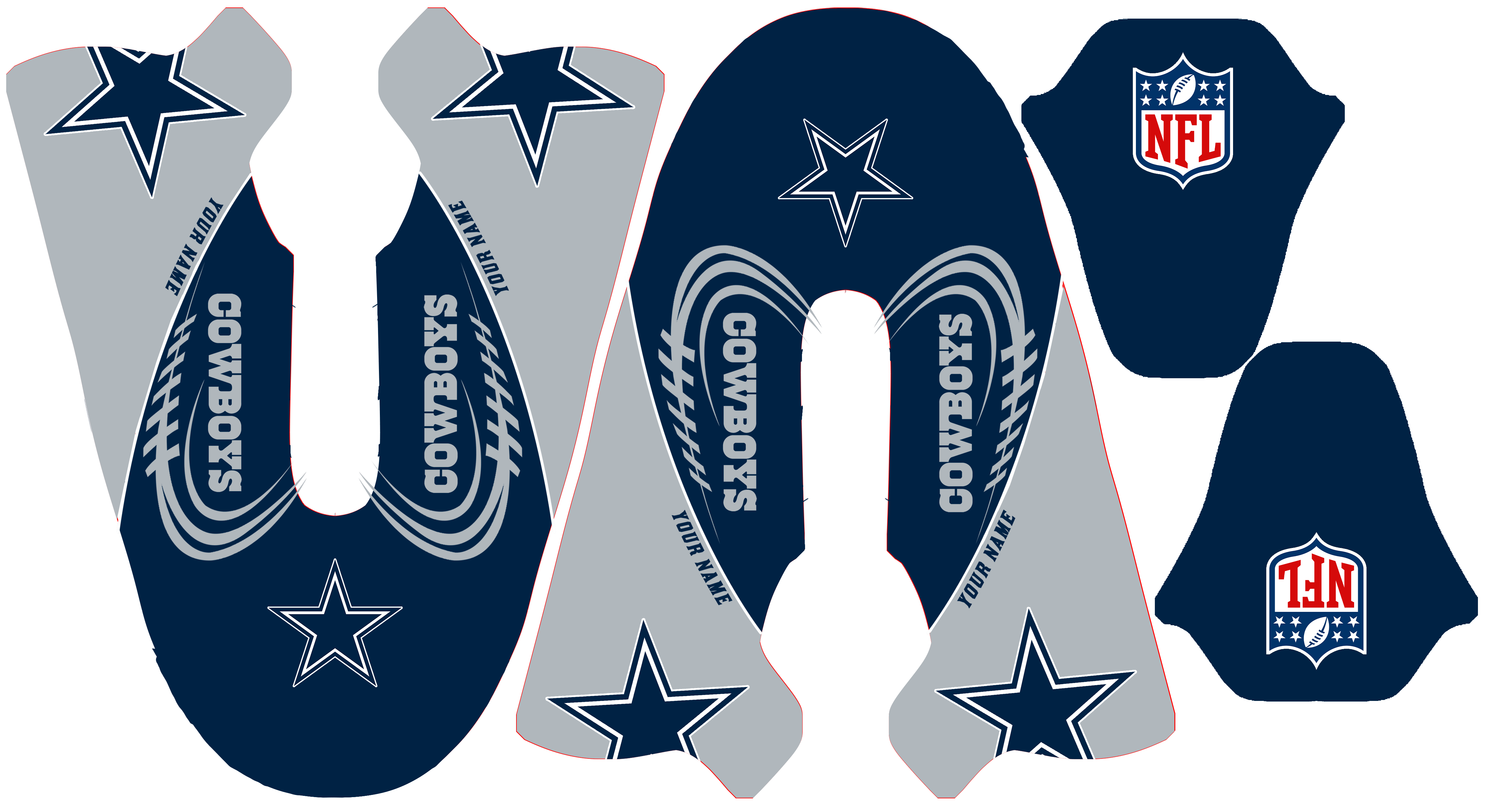 Ideafootwear Dallas Cowboys Max Soul Shoes Sneakers For Men And Women