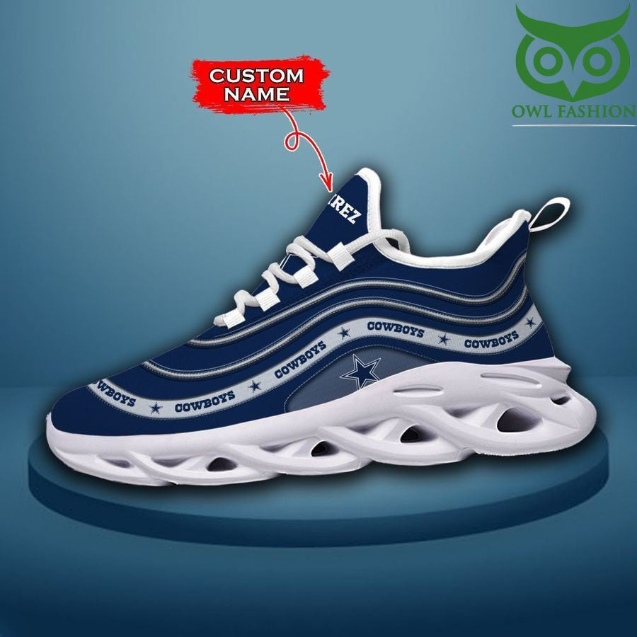 Ideafootwear Dallas Cowboys Max Soul Shoes Sneakers For Men And Women