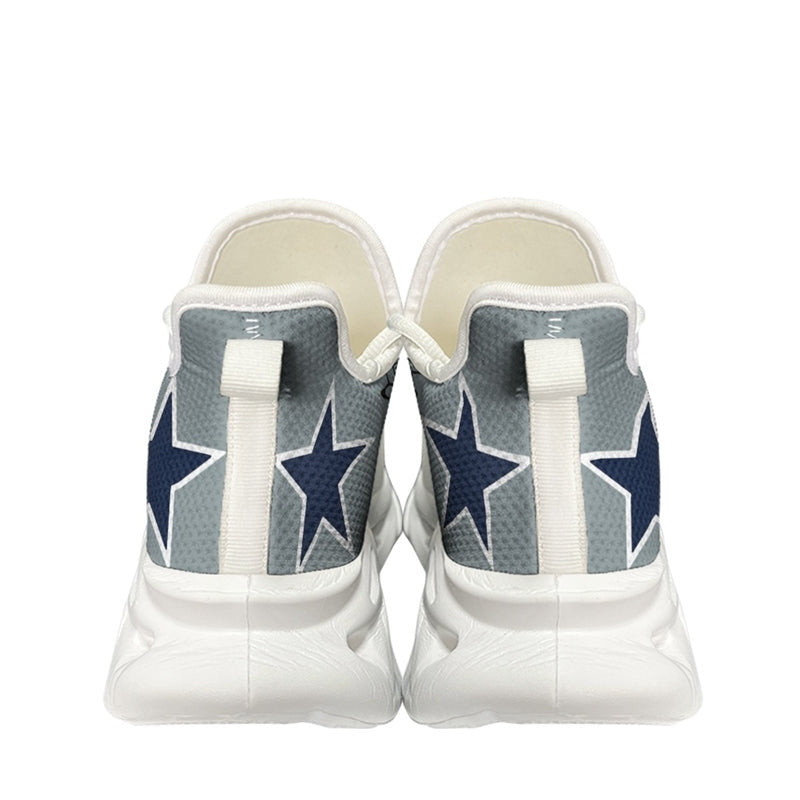 Ideafootwear Dallas Cowboys Max Soul Shoes Sneakers For Men And Women