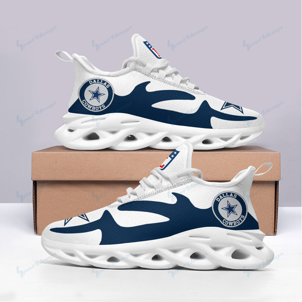 Ideafootwear Dallas Cowboys NFL Max Soul Shoes Sneakers For Men And Women