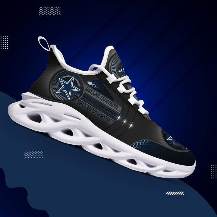 Ideafootwear Dallas Cowboys NFL Max Soul Shoes Sneakers For Men And Women