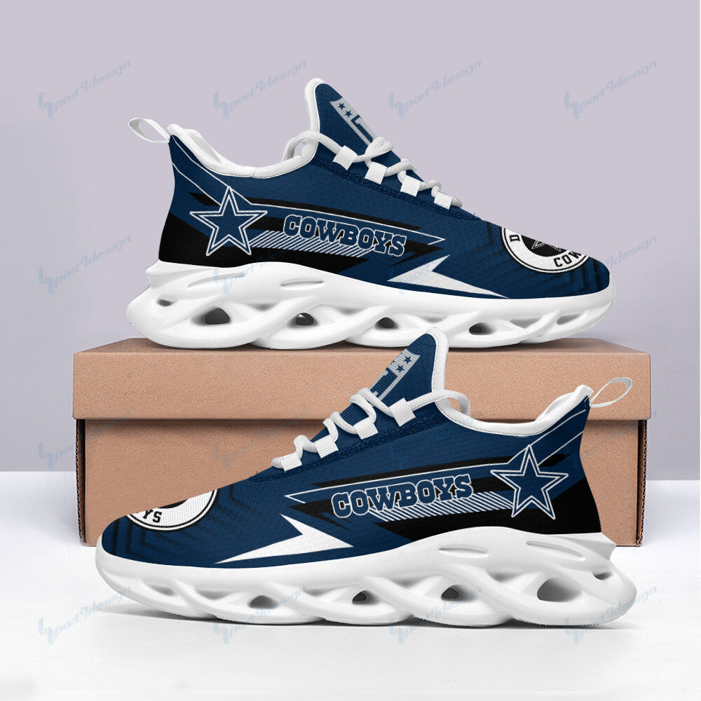 Ideafootwear Dallas Cowboys NFL Max Soul Shoes Sneakers For Men And Women