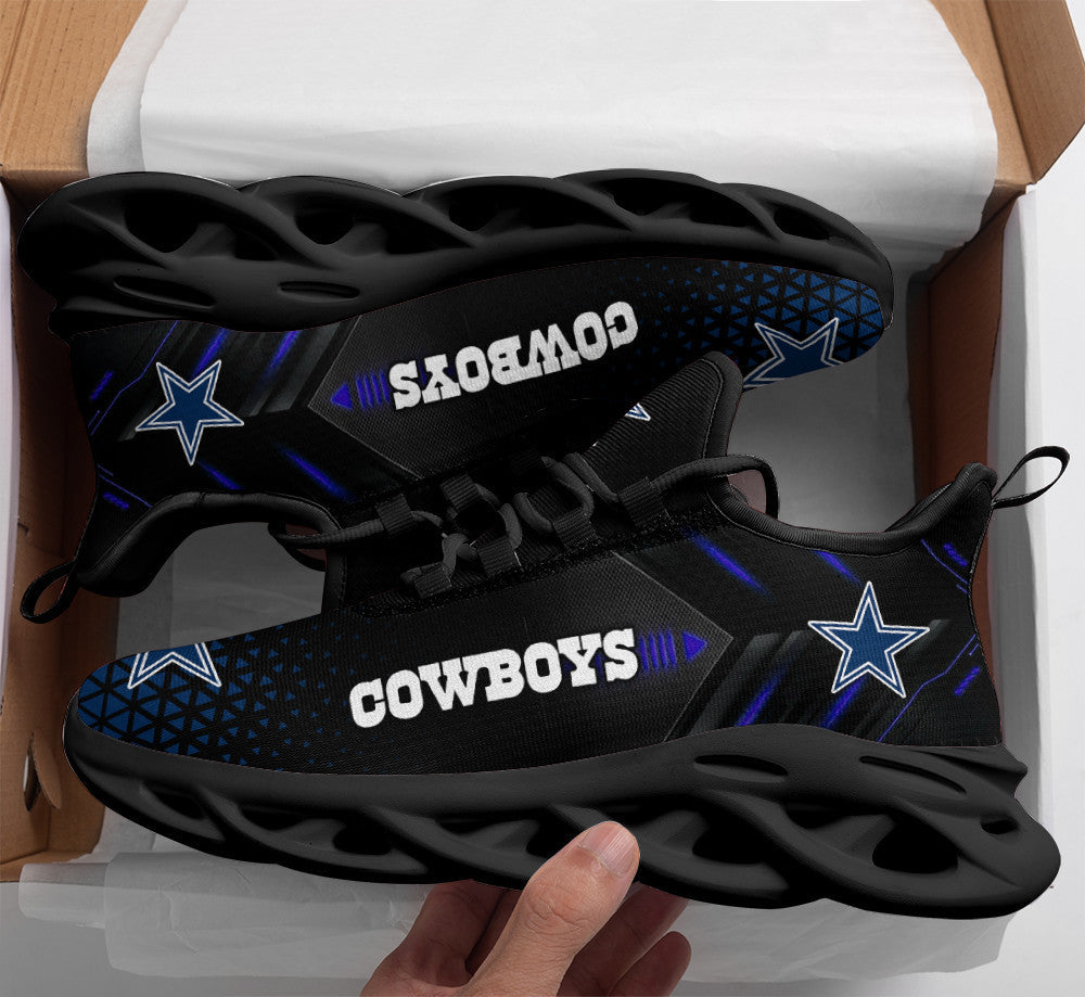Ideafootwear Dallas Cowboys NFL Max Soul Shoes Sneakers For Men And Women