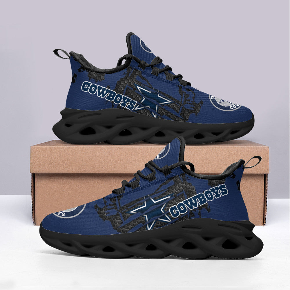 Ideafootwear Dallas Cowboys NFL Max Soul Shoes Sneakers For Men And Women