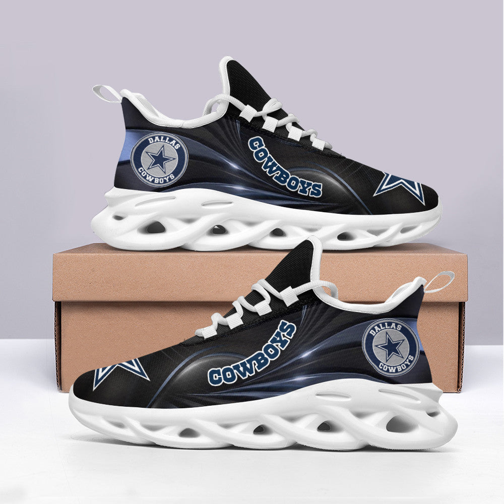 Ideafootwear Dallas Cowboys NFL Max Soul Shoes Sneakers For Men And Women