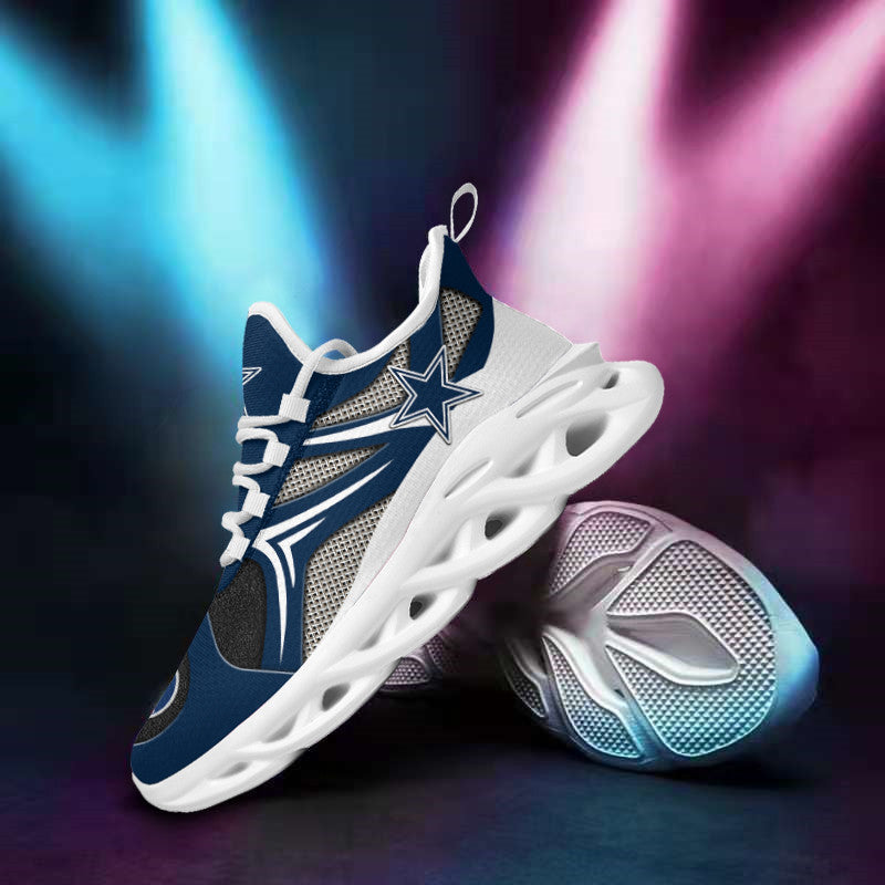 Ideafootwear Dallas Cowboys NFL Max Soul Shoes Sneakers For Men And Women