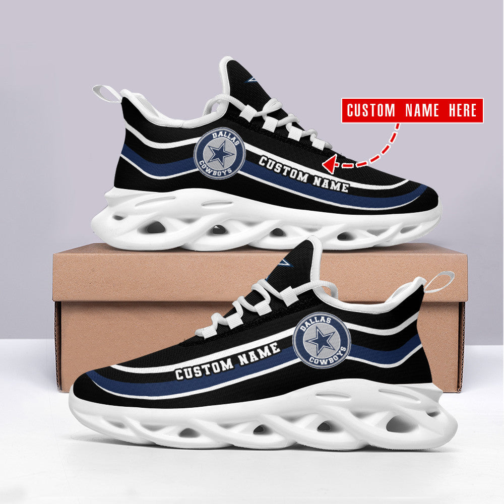 Ideafootwear Dallas Cowboys NFL Max Soul Shoes Sneakers For Men And Women