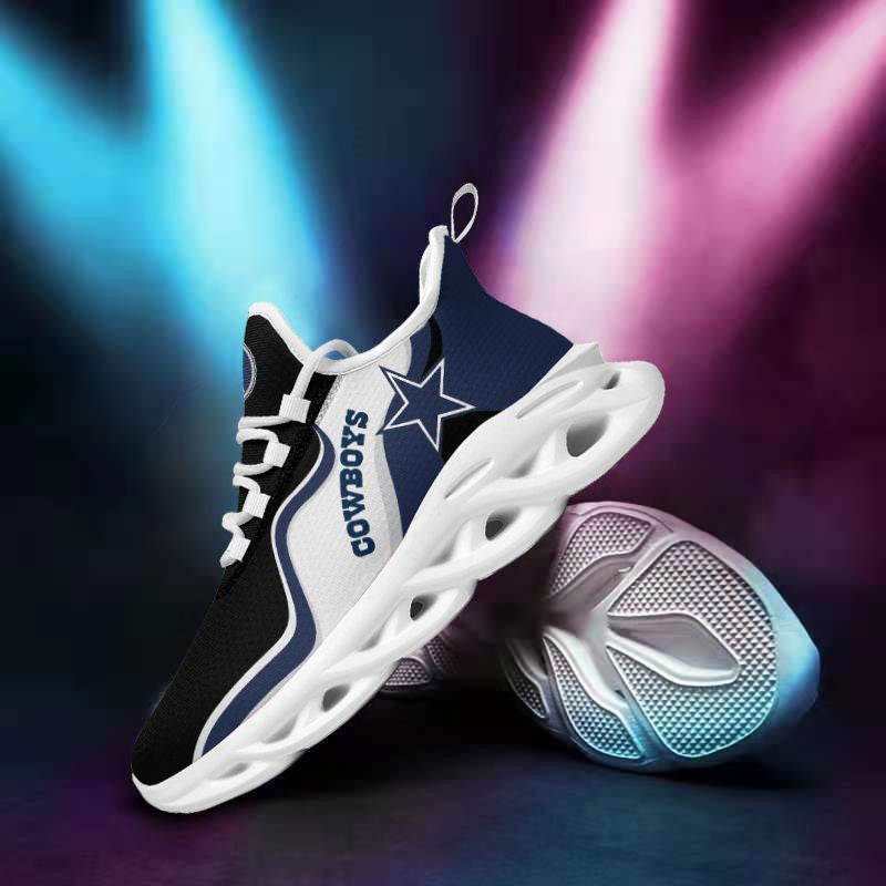 Ideafootwear Dallas Cowboys NFL Max Soul Shoes Sneakers For Men And Women