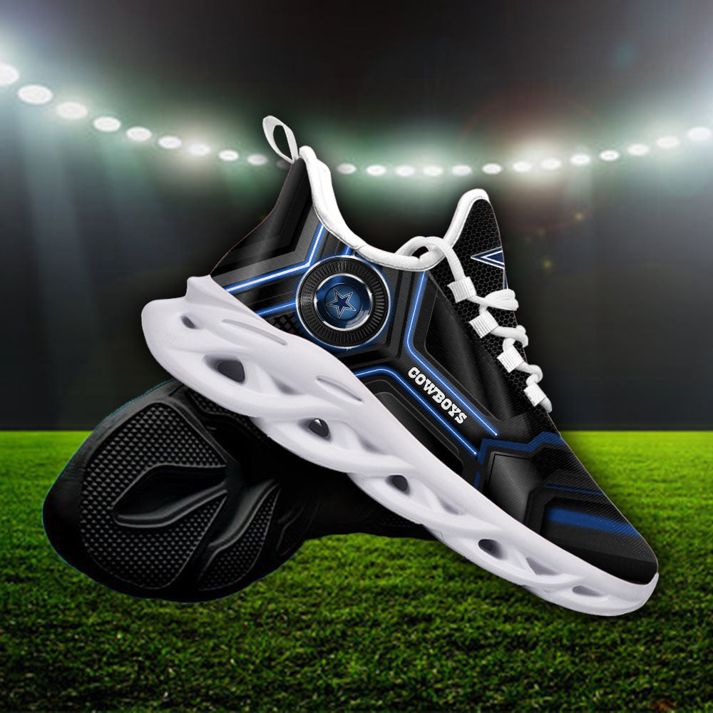 Ideafootwear Dallas Cowboys NFL Max Soul Shoes Sneakers For Men And Women