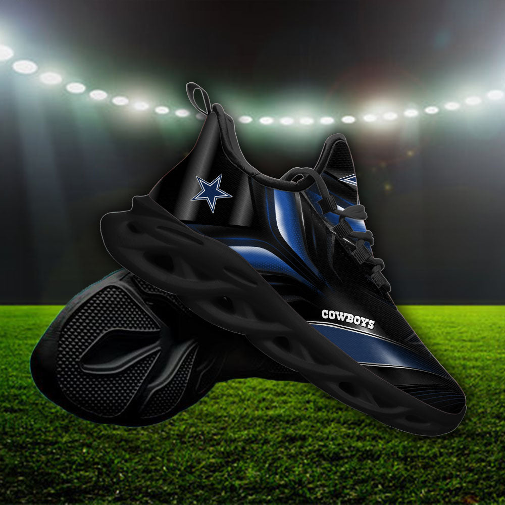 Ideafootwear Dallas Cowboys NFL Max Soul Shoes Sneakers For Men And Women