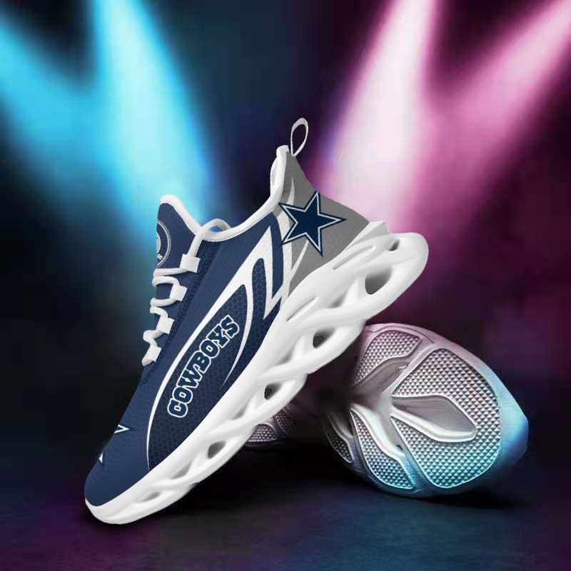 Ideafootwear Dallas Cowboys NFL Max Soul Shoes Sneakers For Men And Women