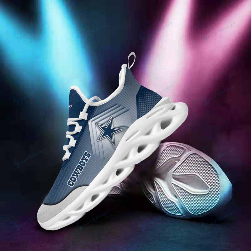 Ideafootwear Dallas Cowboys NFL Max Soul Shoes Sneakers For Men And Women