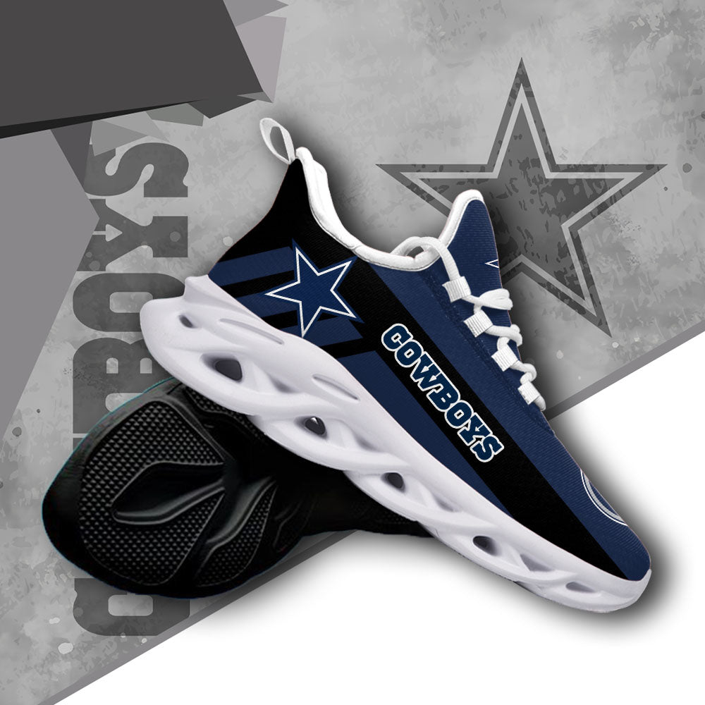 Ideafootwear Dallas Cowboys NFL Max Soul Shoes Sneakers For Men And Women