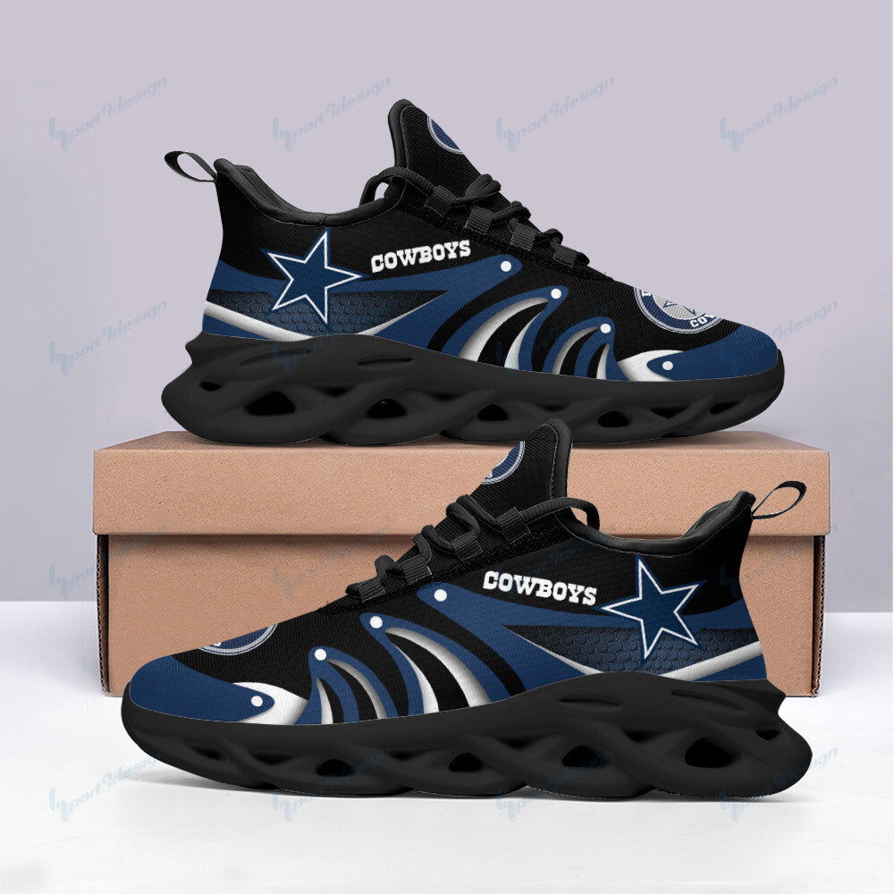 Ideafootwear Dallas Cowboys NFL Max Soul Shoes Sneakers For Men And Women