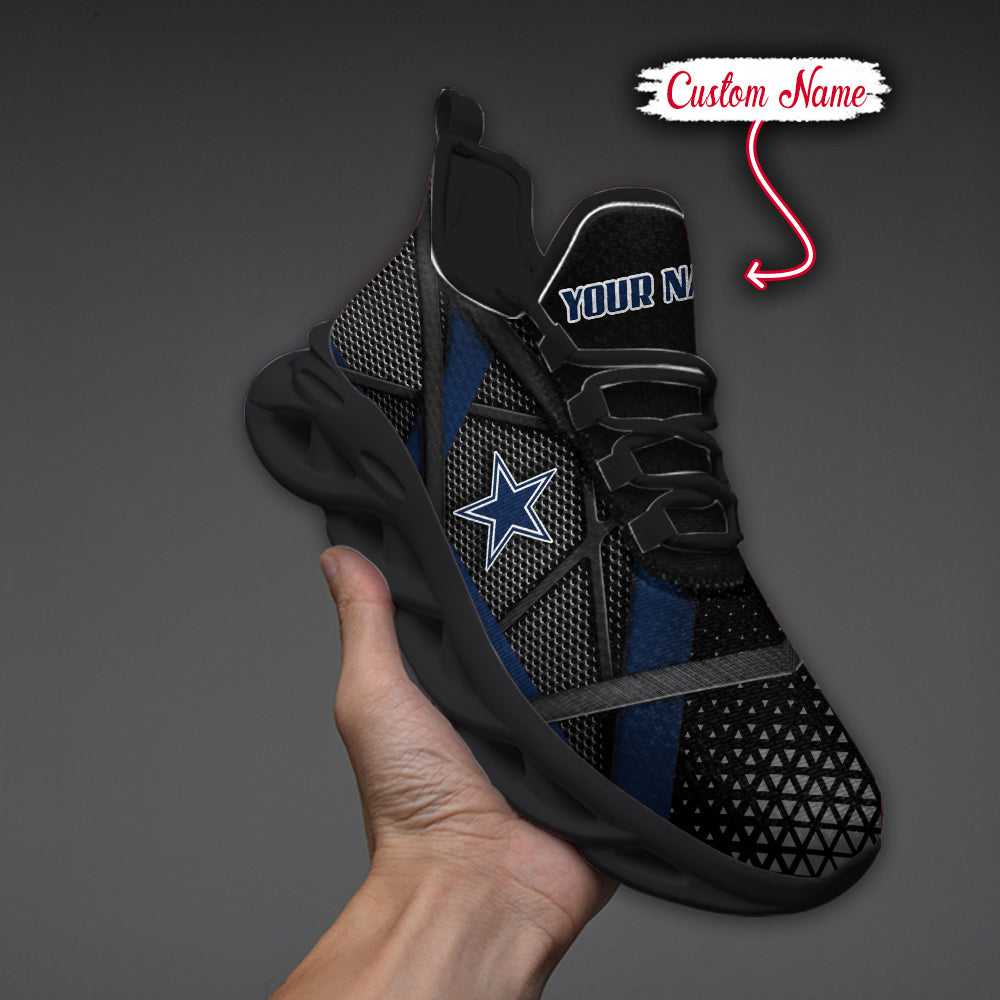 Ideafootwear Dallas Cowboys NFL Max Soul Shoes Sneakers For Men And Women