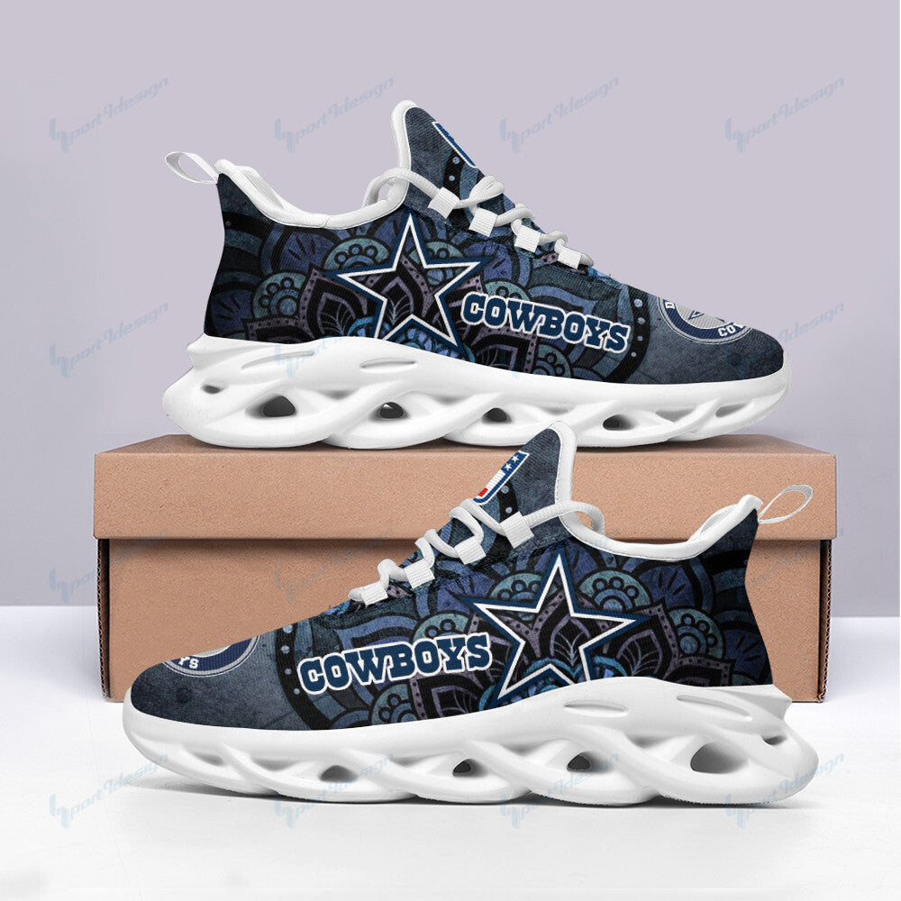 Ideafootwear Dallas Cowboys NFL Max Soul Shoes Sneakers For Men And Women