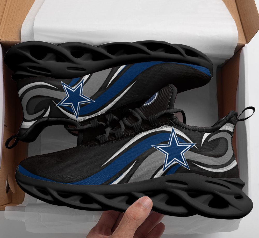 Ideafootwear Dallas Cowboys NFL Max Soul Shoes Sneakers For Men And Women