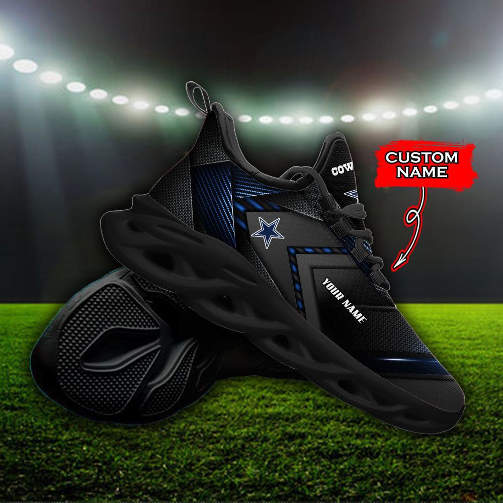 Ideafootwear Dallas Cowboys NFL Max Soul Shoes Sneakers For Men And Women