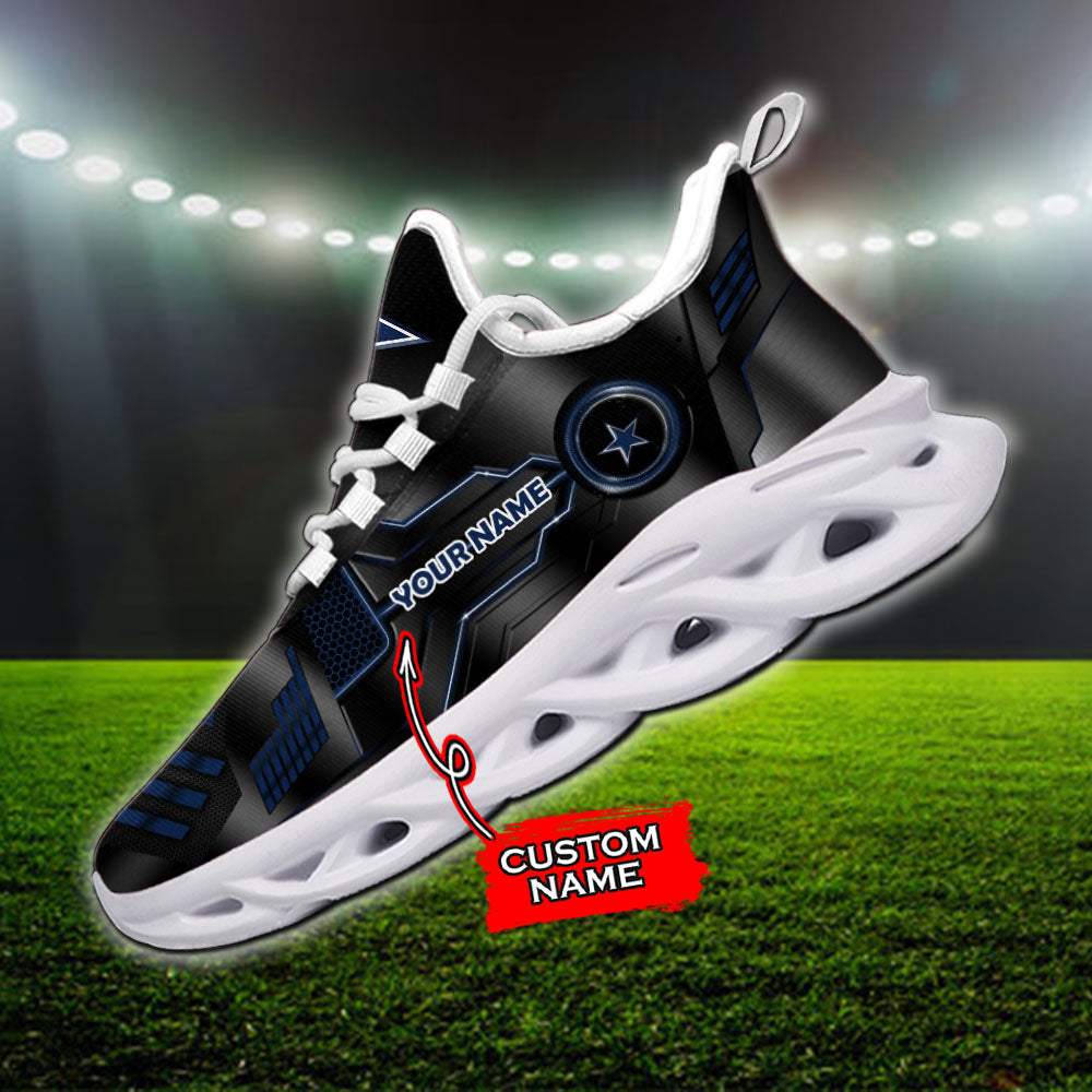 Ideafootwear Dallas Cowboys NFL Max Soul Shoes Sneakers For Men And Women