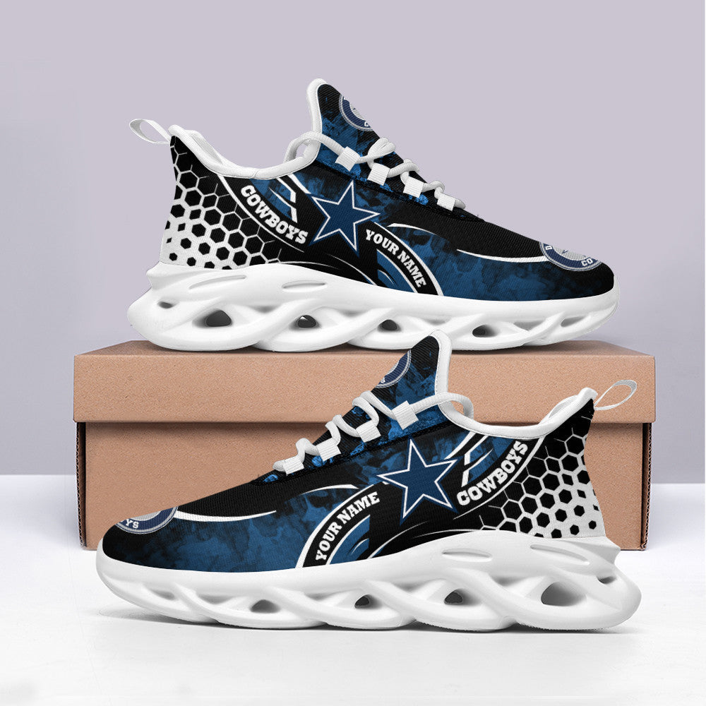 Ideafootwear Dallas Cowboys NFL Max Soul Shoes Sneakers For Men And Women