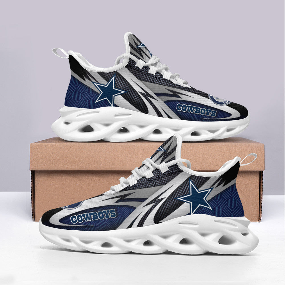 Ideafootwear Dallas Cowboys NFL Max Soul Shoes Sneakers For Men And Women