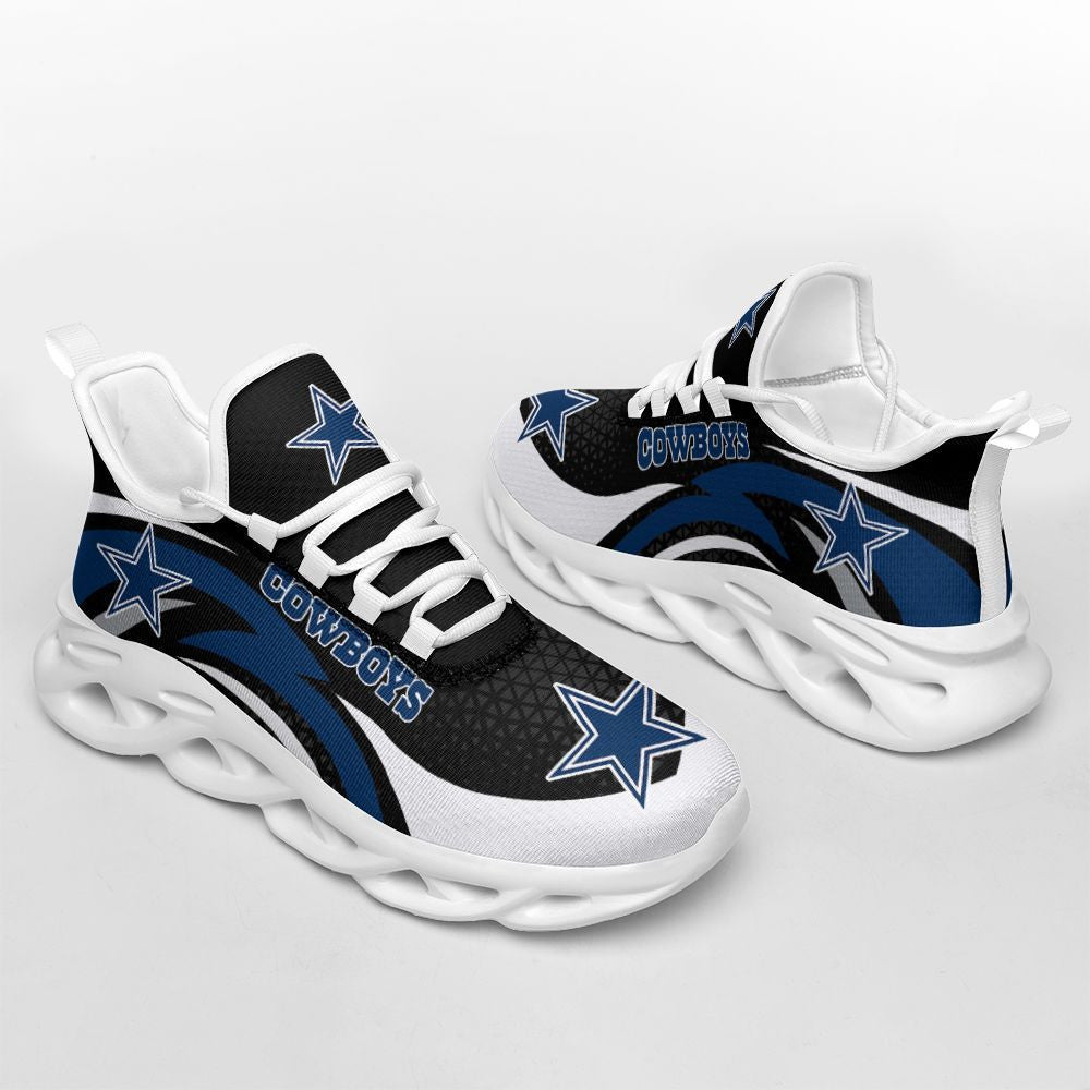 Ideafootwear Dallas Cowboys NFL Max Soul Shoes Sneakers For Men And Women