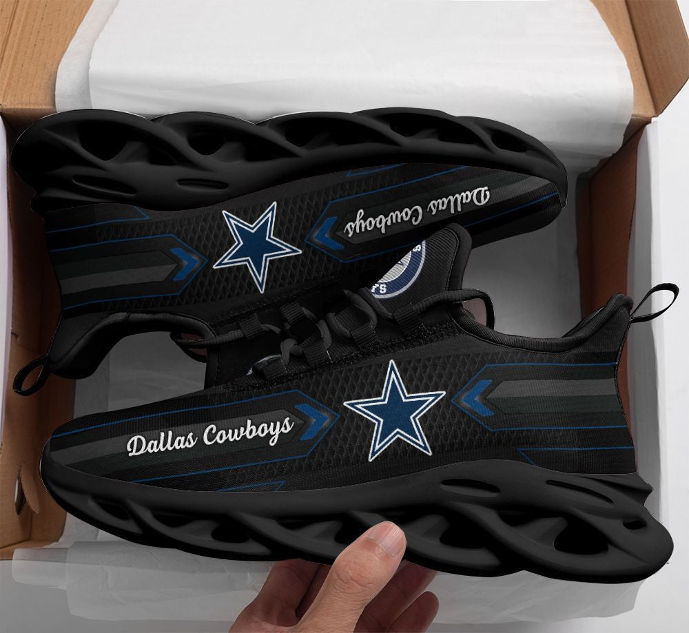 Ideafootwear Dallas Cowboys NFL Max Soul Shoes Sneakers For Men And Women