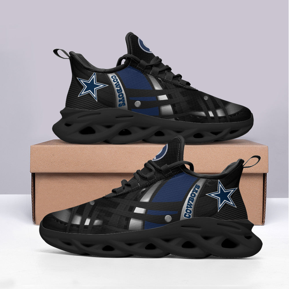 Ideafootwear Dallas Cowboys NFL Max Soul Shoes Sneakers For Men And Women