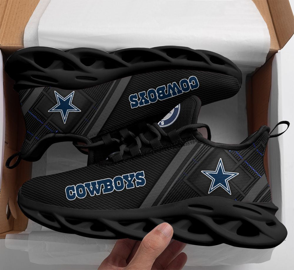 Ideafootwear Dallas Cowboys NFL Max Soul Shoes Sneakers For Men And Women
