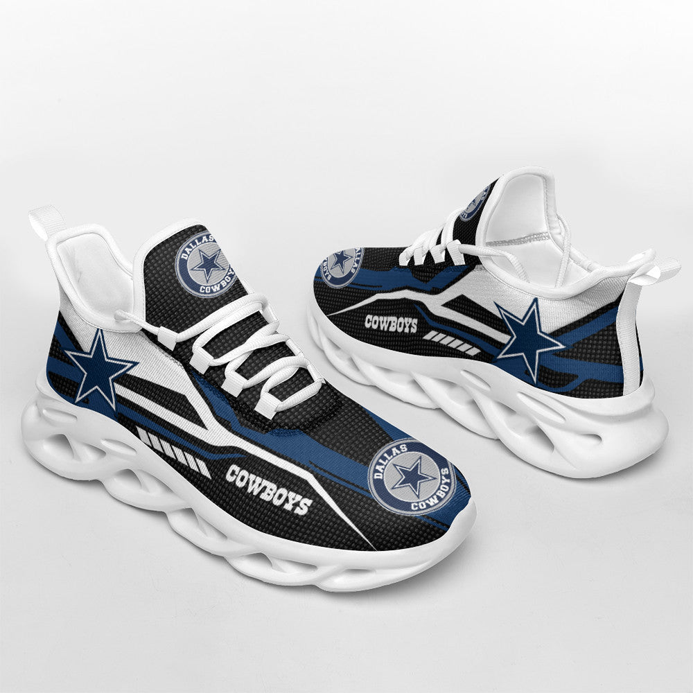 Ideafootwear Dallas Cowboys NFL Max Soul Shoes Sneakers For Men And Women