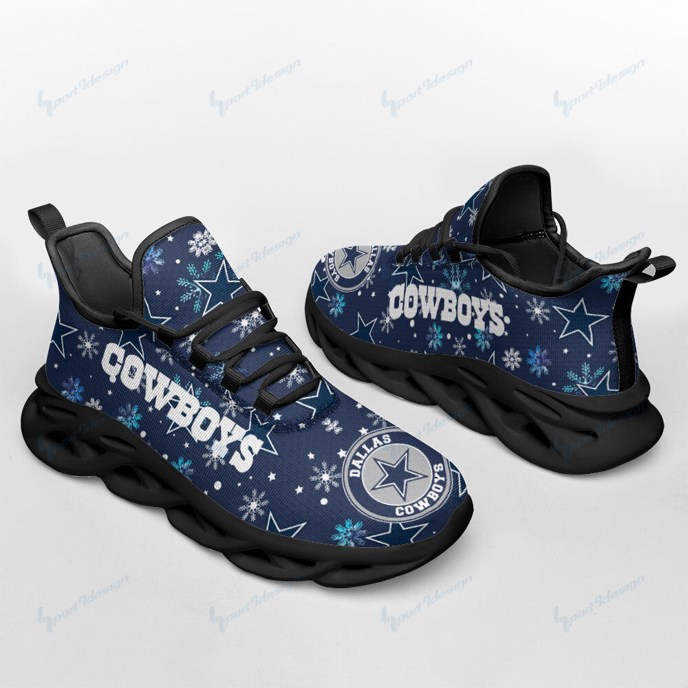 Ideafootwear Dallas Cowboys NFL Max Soul Shoes Sneakers For Men And Women