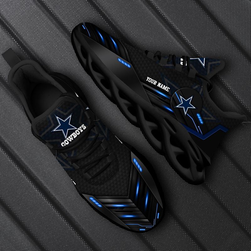 Ideafootwear Dallas Cowboys NFL Max Soul Shoes Sneakers For Men And Women