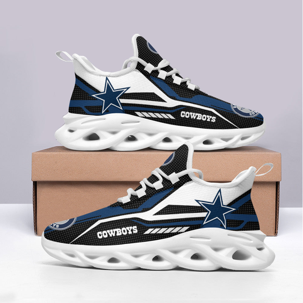 Ideafootwear Dallas Cowboys NFL Max Soul Shoes Sneakers For Men And Women