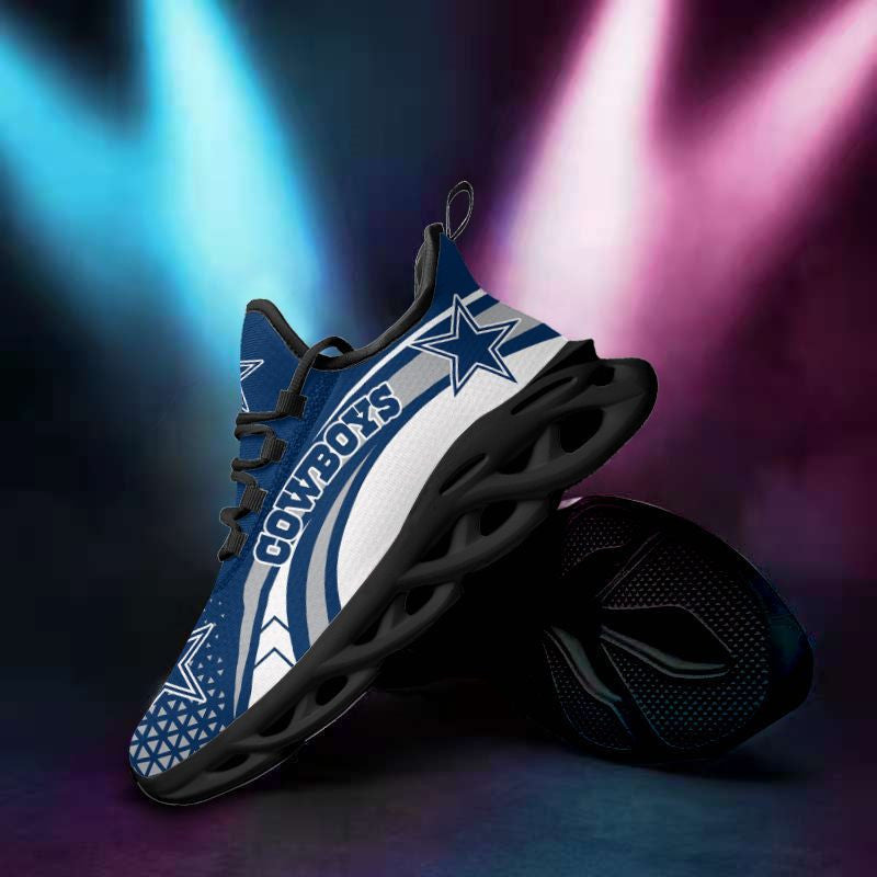 Ideafootwear Dallas Cowboys NFL Max Soul Shoes Sneakers For Men And Women