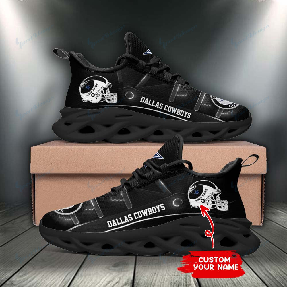 Ideafootwear Dallas Cowboys NFL Max Soul Shoes Sneakers For Men And Women